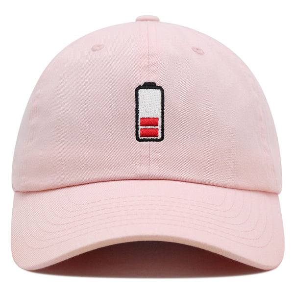 Low Battery Premium Dad Hat Embroidered Baseball Cap Phone