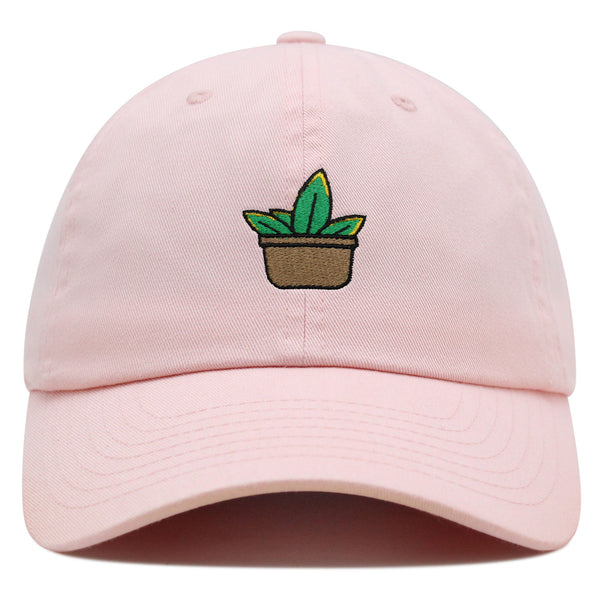 Aloe Plant Premium Dad Hat Embroidered Baseball Cap Pot