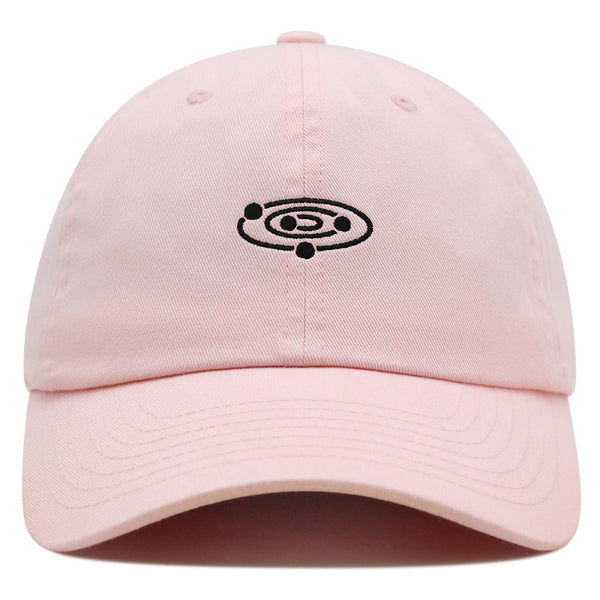 Planets Orbit Premium Dad Hat Embroidered Baseball Cap Space