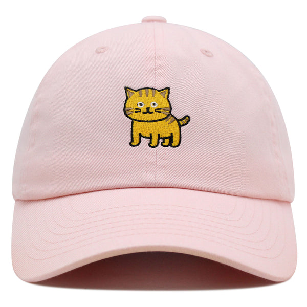 Cat Premium Dad Hat Embroidered Baseball Cap Cute