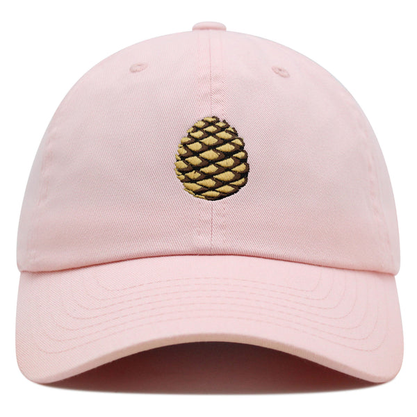 Pinecone Premium Dad Hat Embroidered Baseball Cap Pine Tree