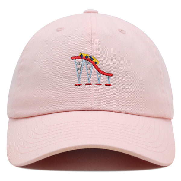 Roller Coaster Premium Dad Hat Embroidered Baseball Cap Tycoon