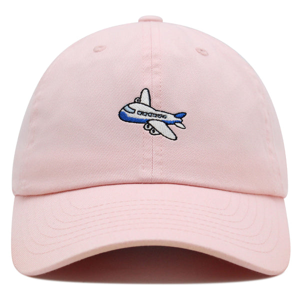 Airplane Premium Dad Hat Embroidered Baseball Cap Cute