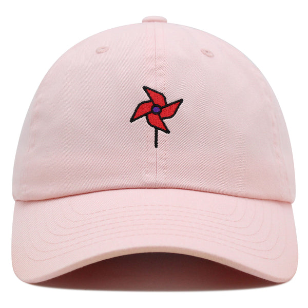 Pinwheel Premium Dad Hat Embroidered Baseball Cap Toy