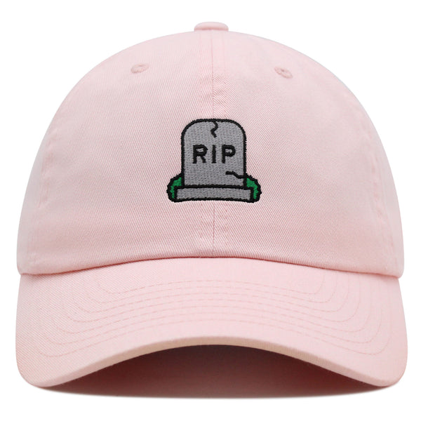 Gravestone Premium Dad Hat Embroidered Baseball Cap RIP