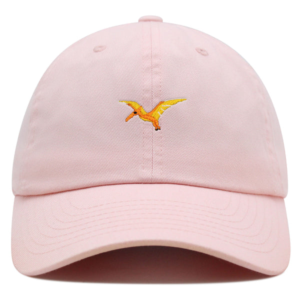 Pterodactyl Premium Dad Hat Embroidered Baseball Cap Dinosaur