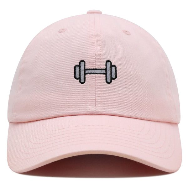 Dumbbell Premium Dad Hat Embroidered Baseball Cap Gym