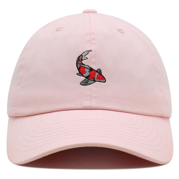 Koi Fish Premium Dad Hat Embroidered Baseball Cap Japan