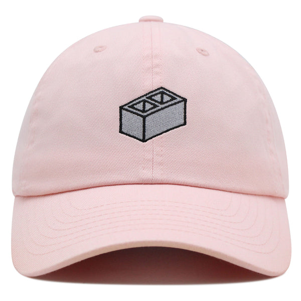 Cinder Block Premium Dad Hat Embroidered Baseball Cap Construction