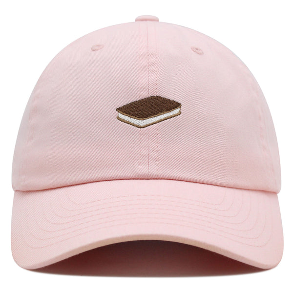 Ice Cream Sandwich Premium Dad Hat Embroidered Baseball Cap Foodie