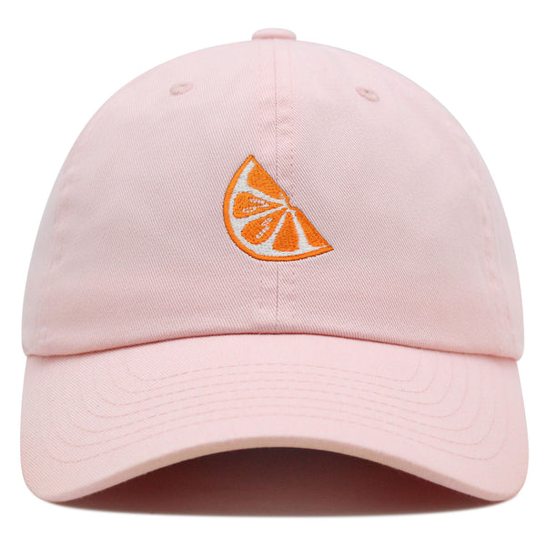 Orange Slice Premium Dad Hat Embroidered Baseball Cap Fruit