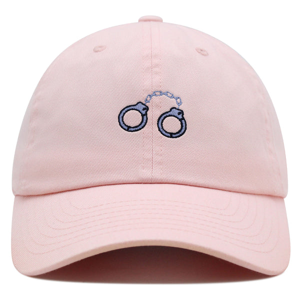 Handcuffs Premium Dad Hat Embroidered Baseball Cap Police Prisoner