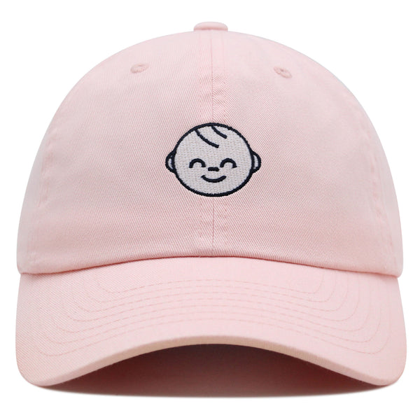 Baby Premium Dad Hat Embroidered Baseball Cap Cute Baby Face