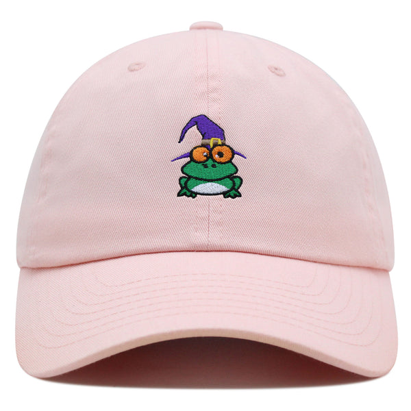 Frog Wizard Premium Dad Hat Embroidered Baseball Cap Story Book