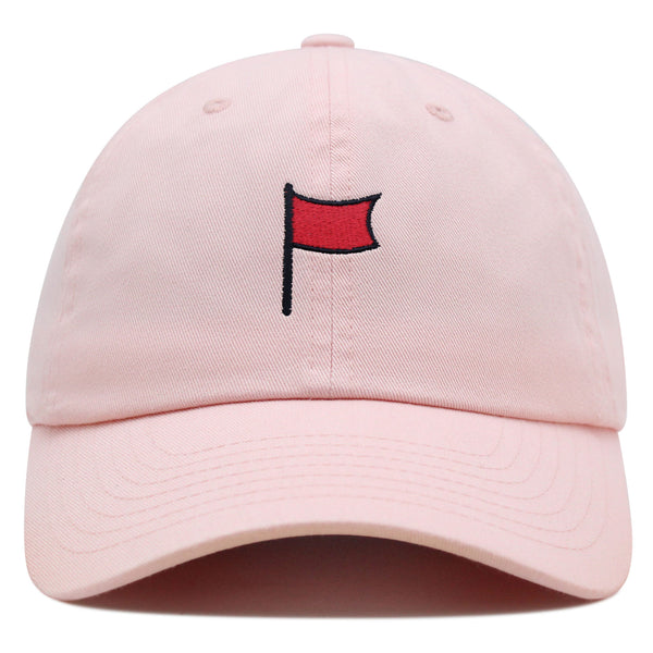 Red Flag Premium Dad Hat Embroidered Baseball Cap Symbol