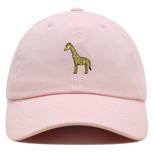 Giraffe Premium Dad Hat Embroidered Baseball Cap Africa Zoo