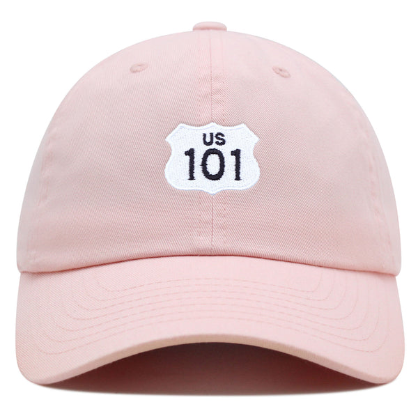 US 101 Freeway Premium Dad Hat Embroidered Cotton Baseball Cap California