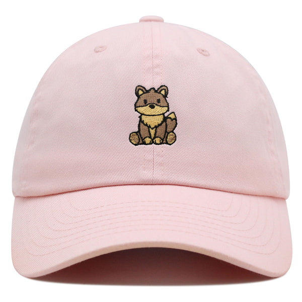 Dingo Premium Dad Hat Embroidered Cotton Baseball Cap Cute Animal