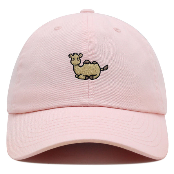 Camel Sitting Premium Dad Hat Embroidered Cotton Baseball Cap Cute Desert