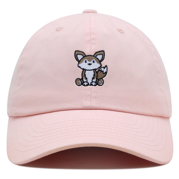 Fennec Fox Premium Dad Hat Embroidered Cotton Baseball Cap Sitting