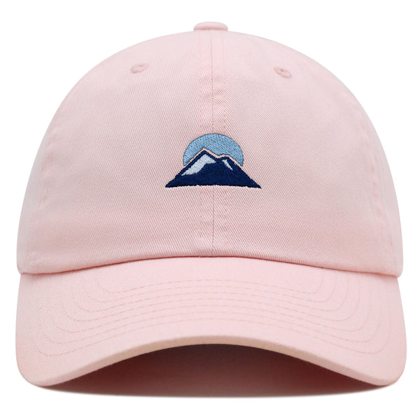 Mountain Premium Dad Hat Embroidered Cotton Baseball Cap Ski Resorts