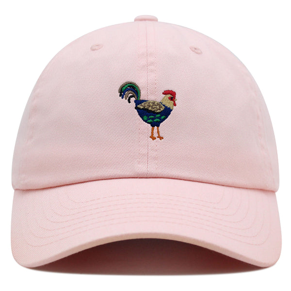 Colorful Chicken Premium Dad Hat Embroidered Cotton Baseball Cap Pollo