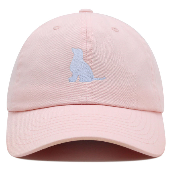 Golden Retriever Silhouette Premium Dad Hat Embroidered Cotton Baseball Cap Outline