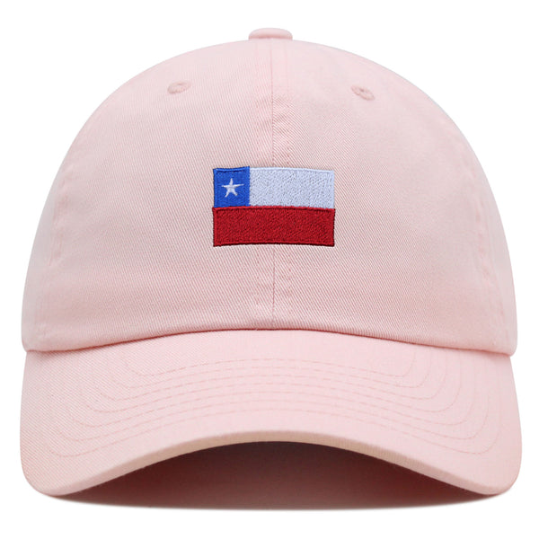 Chile Flag Premium Dad Hat Embroidered Cotton Baseball Cap Country Flag Series