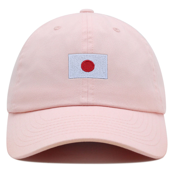 Japan Flag Premium Dad Hat Embroidered Cotton Baseball Cap Country Flag Series