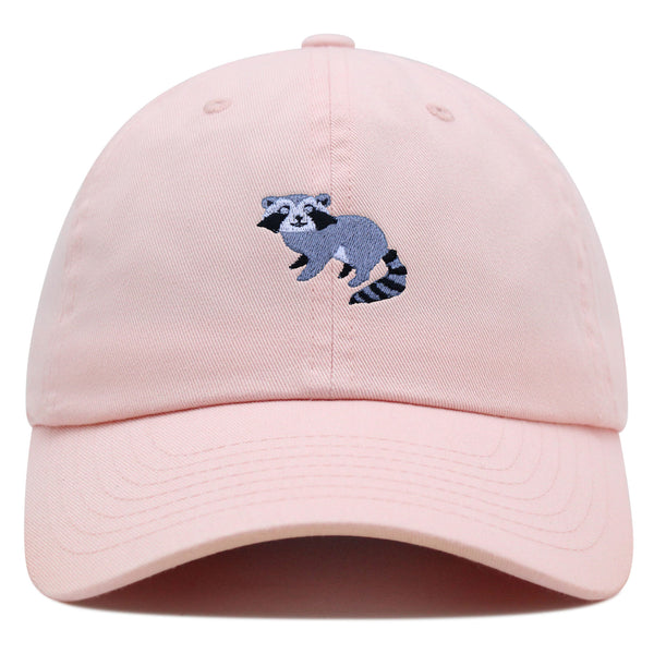 Racoon Premium Dad Hat Embroidered Cotton Baseball Cap