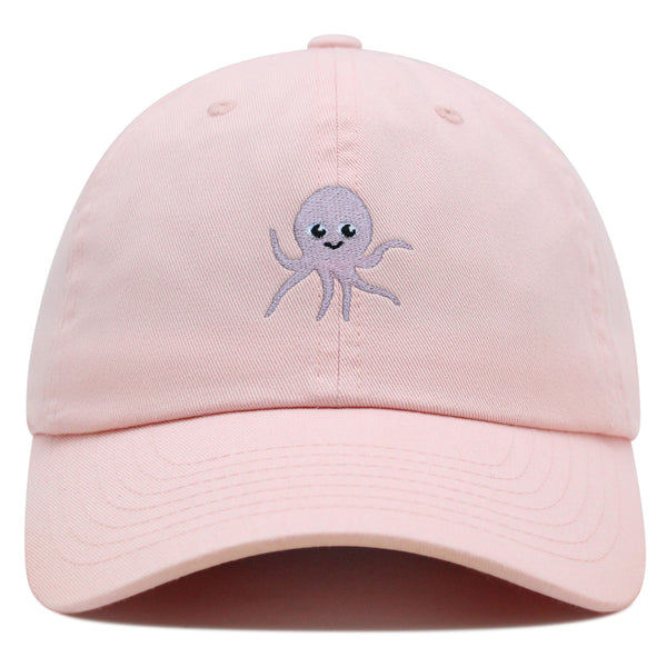 Cute Octopus Premium Dad Hat Embroidered Cotton Baseball Cap