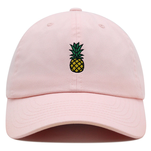 Cartoon Pineapple Premium Dad Hat Embroidered Cotton Baseball Cap