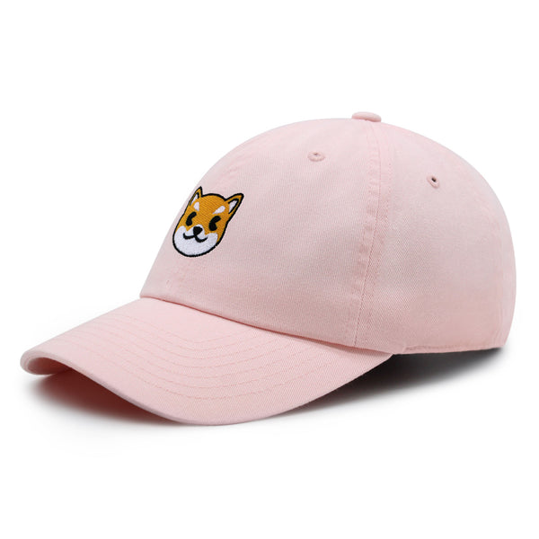 Shiba Premium Dad Hat Embroidered Baseball Cap Dog Puppy