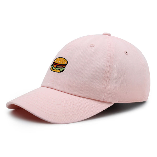 Hamburger Premium Dad Hat Embroidered Baseball Cap Fast Food