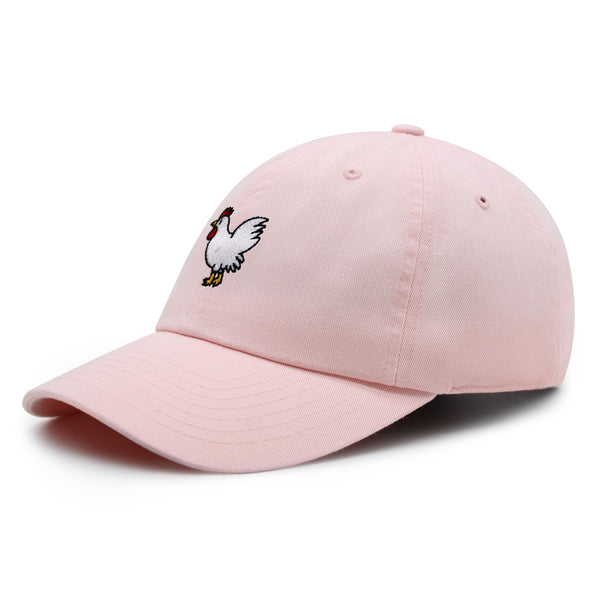 Chicken Premium Dad Hat Embroidered Baseball Cap Chick Fried