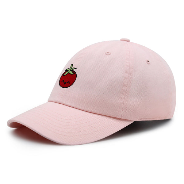 Tomato Premium Dad Hat Embroidered Baseball Cap Vegetable Vegan