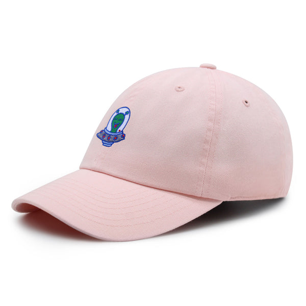 Flying Saucer Premium Dad Hat Embroidered Baseball Cap UFO