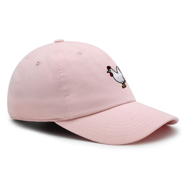 Chicken Premium Dad Hat Embroidered Baseball Cap Chick Fried