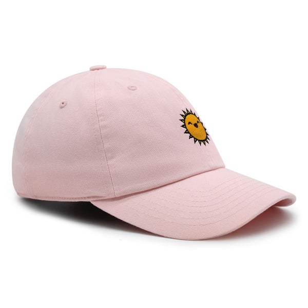 Happy Sun Premium Dad Hat Embroidered Baseball Cap Sunny Summer Morning