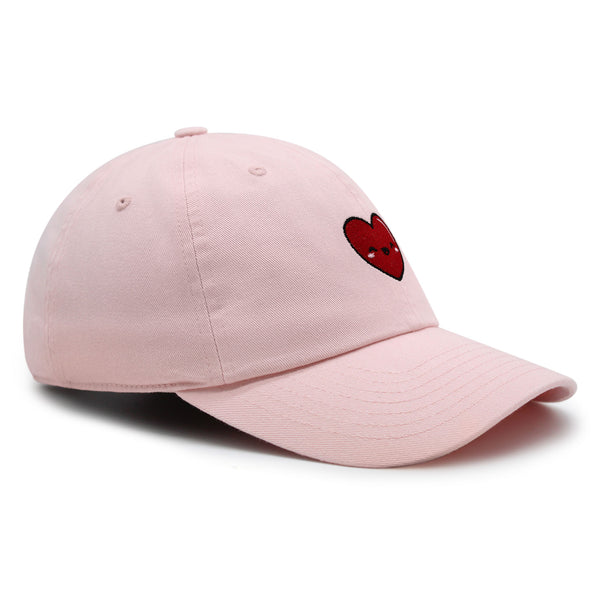 Cute Heart Premium Dad Hat Embroidered Baseball Cap Health Healthy Hospital