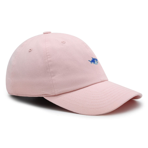 Cute Shark Premium Dad Hat Embroidered Baseball Cap Ocean Father