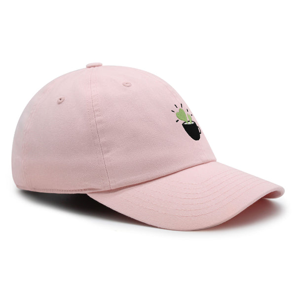 Plant in Mug Premium Dad Hat Embroidered Baseball Cap Plant