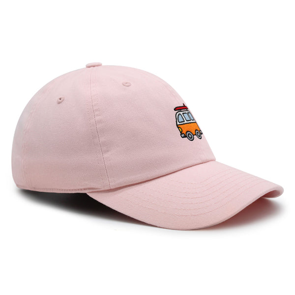 Surf Van Premium Dad Hat Embroidered Cotton Baseball Cap Bus RV