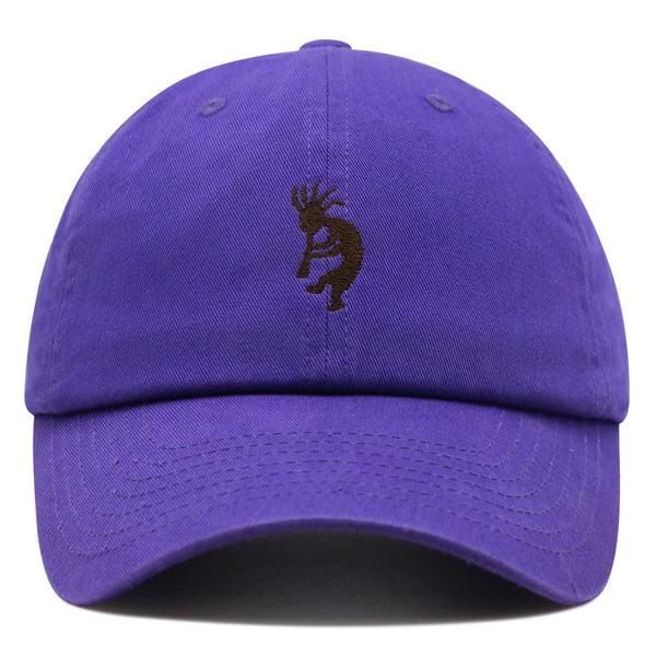 Kokopelli Premium Dad Hat Embroidered Baseball Cap Indian Traditional