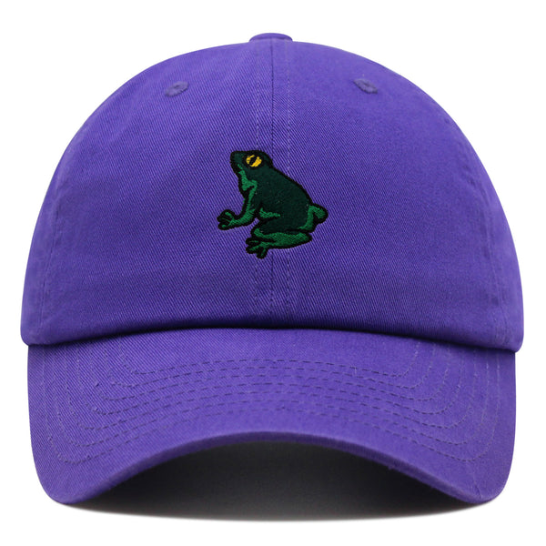 Frog Premium Dad Hat Embroidered Baseball Cap Pond