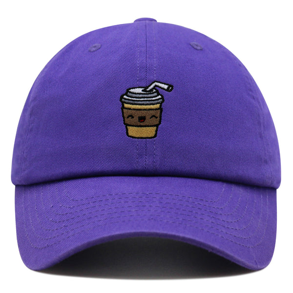 Morning Coffee Premium Dad Hat Embroidered Baseball Cap Latte Americano