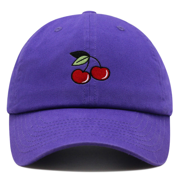 Cherry Premium Dad Hat Embroidered Baseball Cap Fruit