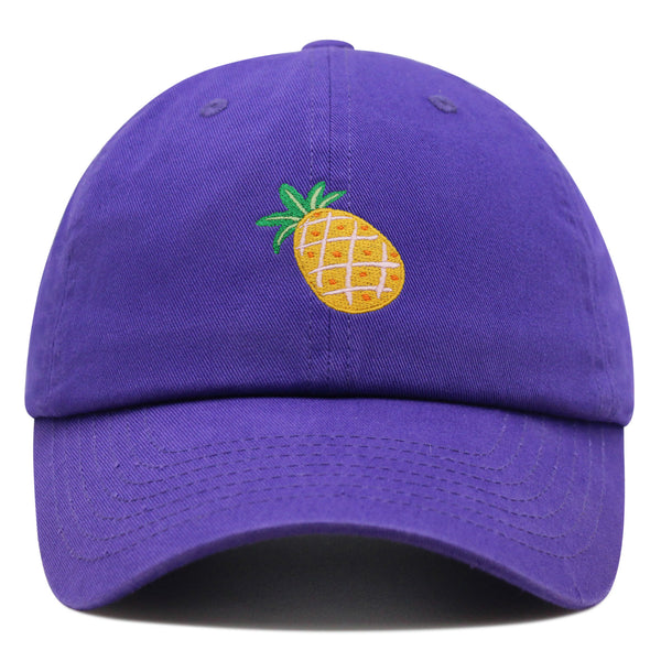 Papaya Fruit Premium Dad Hat Embroidered Baseball Cap Pineapple