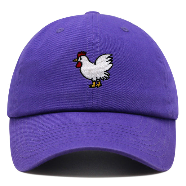 Chicken Premium Dad Hat Embroidered Baseball Cap Chick Fried