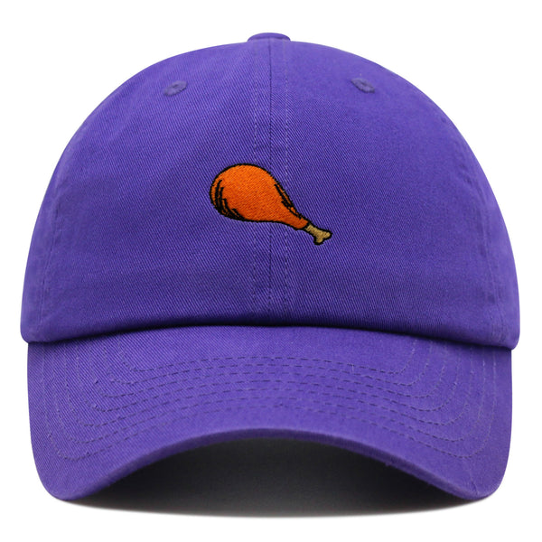 Chicken Leg Premium Dad Hat Embroidered Baseball Cap Foodie